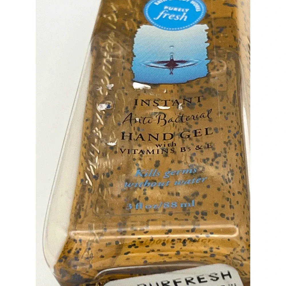 Bath & Body Works Purely Fresh Anti-Bacterial Hand Gel 2oz Vitamin B5 E Vintage
